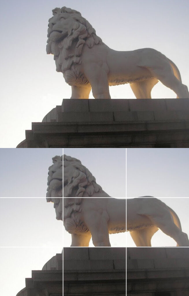 Regra dos Terços - Leão