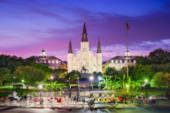 Jackson Square, Nova Orleans, Louisiana, EUA
