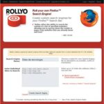 Use o Rollyo para adicionar itens à barra de buscas do Firefox com base em uma lista de sites personalizada
