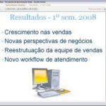 Apresentação ao vivo na web