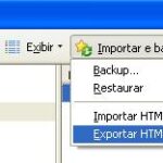 Como transferir bookmarks (favoritos) entre Firefox e Chrome
