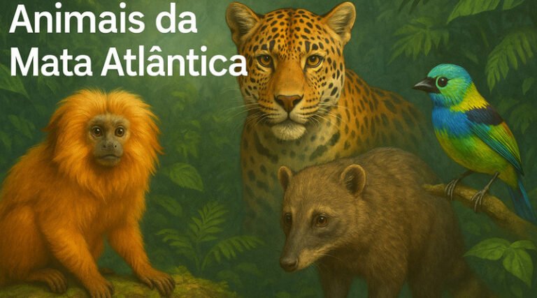 Animais da Mata Atlântica - Blog do Ladeira
